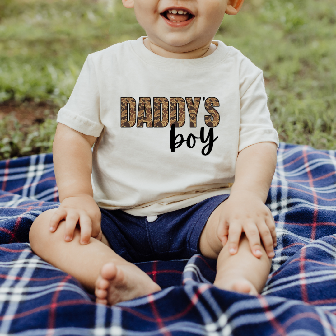 Daddy’s Boy Brown Camo | Natural