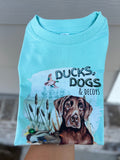 Ducks Dogs & Decoys Tee