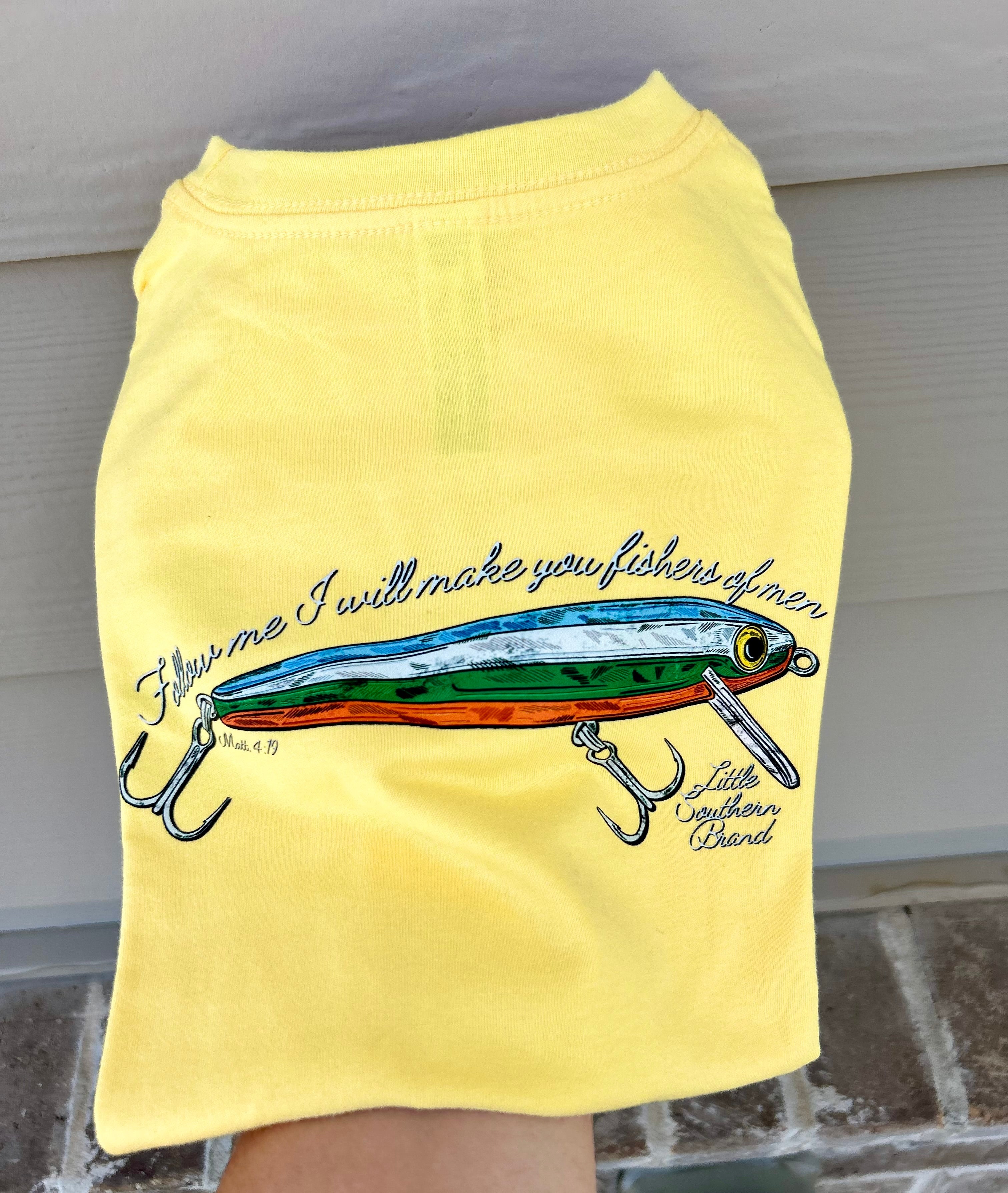 Fishers Of Men Tee | Yellow