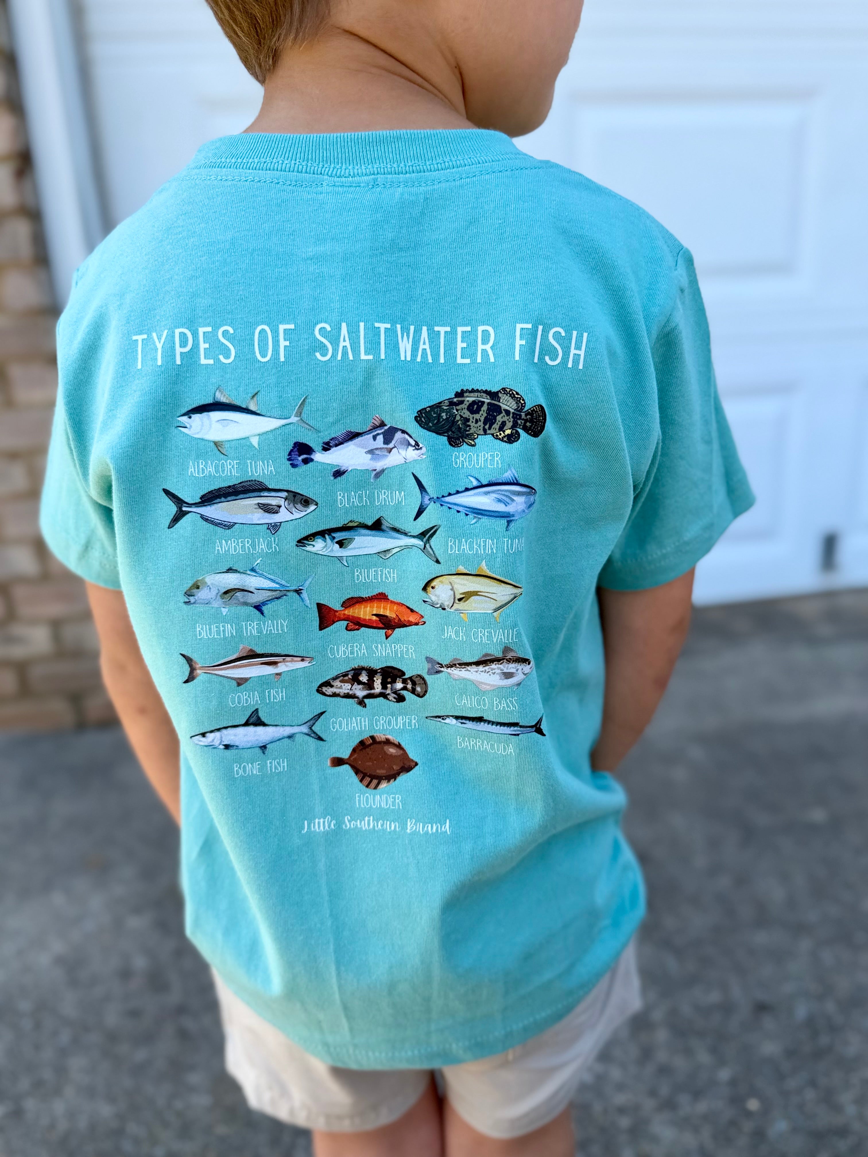 Types Of Saltwater Fish Tee