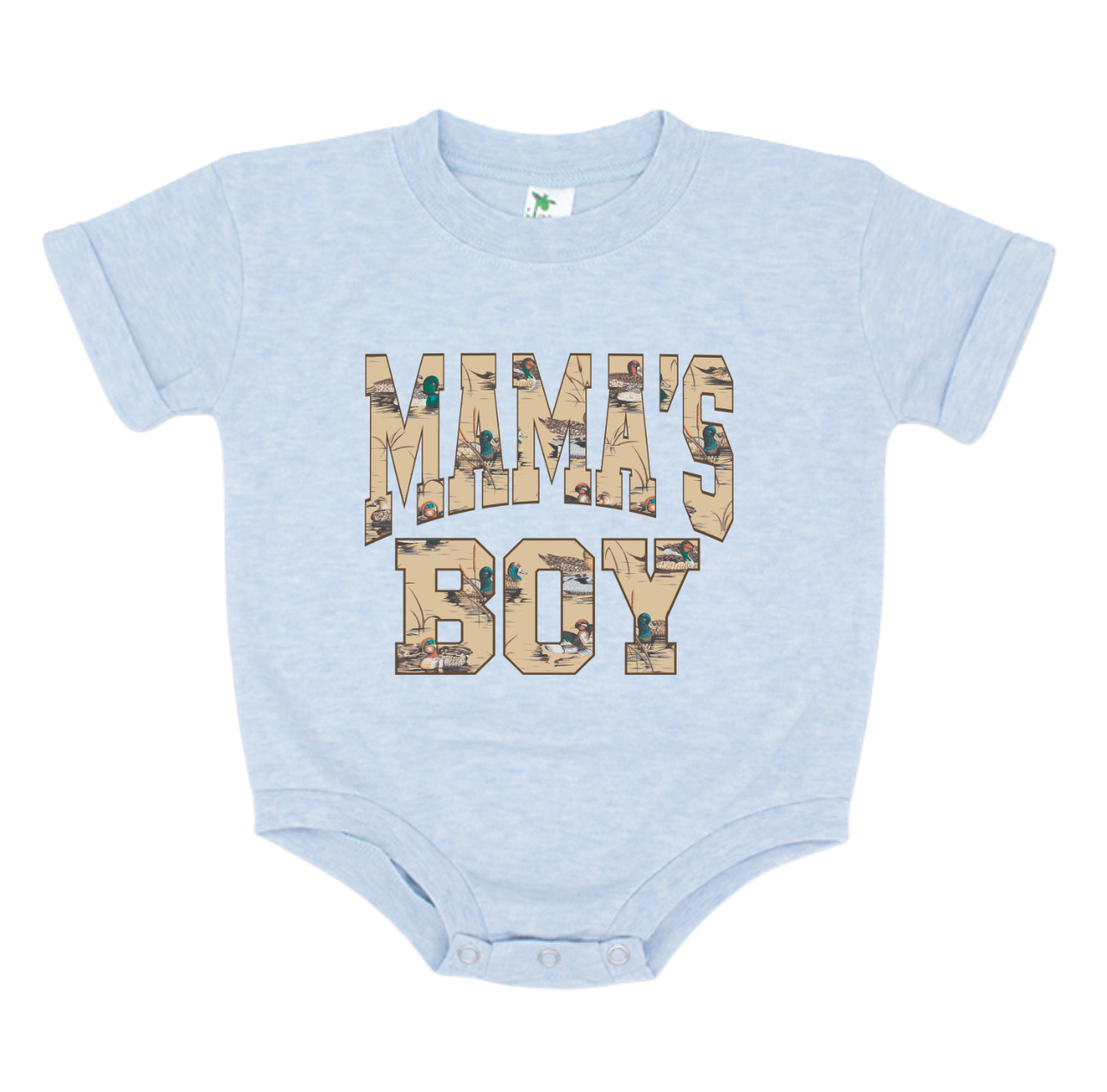Duck Print Mama’s Boy Bubble | 2 colors
