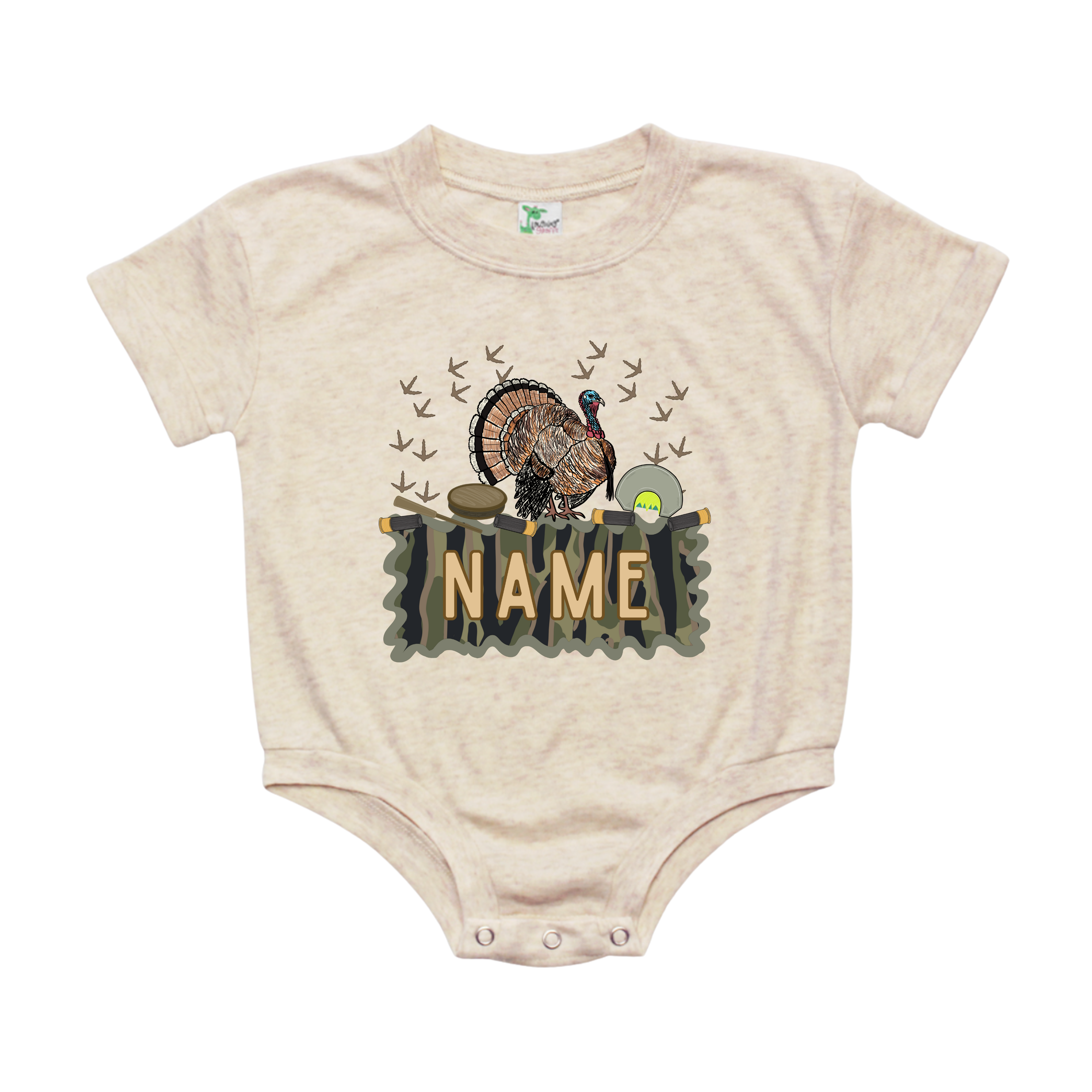 Turkey Hunt Name Bubble - CUSTOM