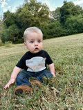 Light Camo Black Name Plate Tee - CUSTOM