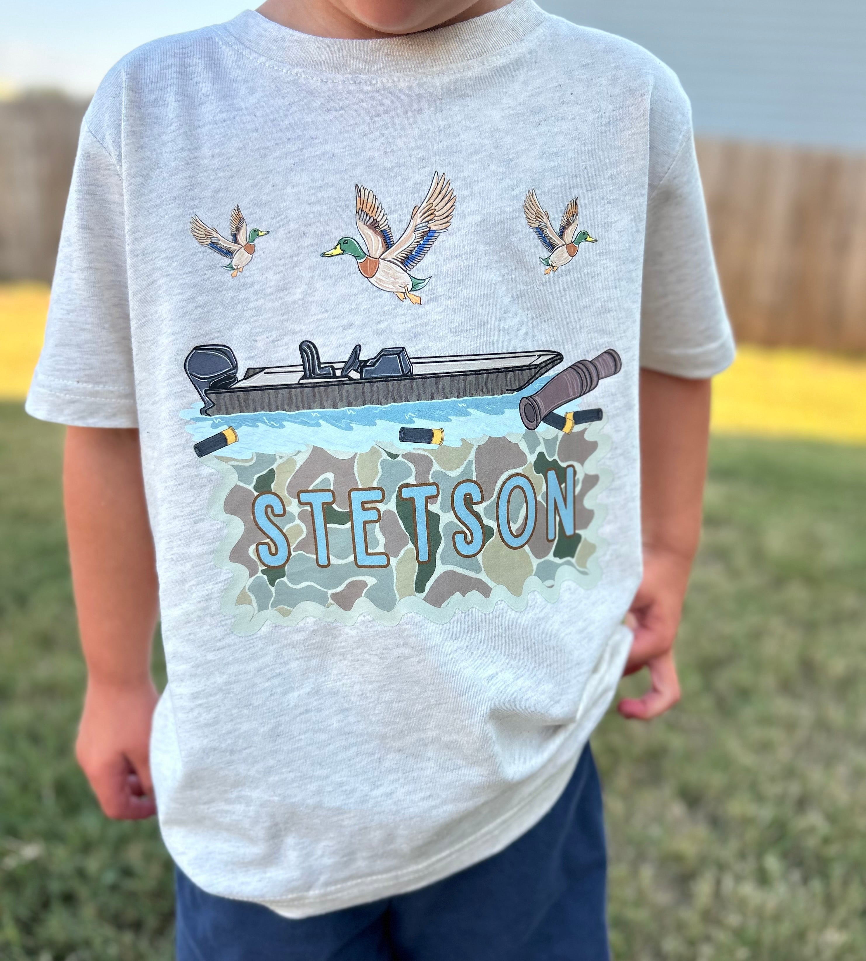 Duck Hunt Name Tee - CUSTOM