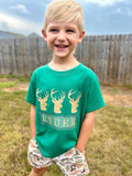 Buck Trio Name Plate Tee - CUSTOM