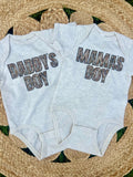 Dark Camo DADDY’S BOY Bodysuit