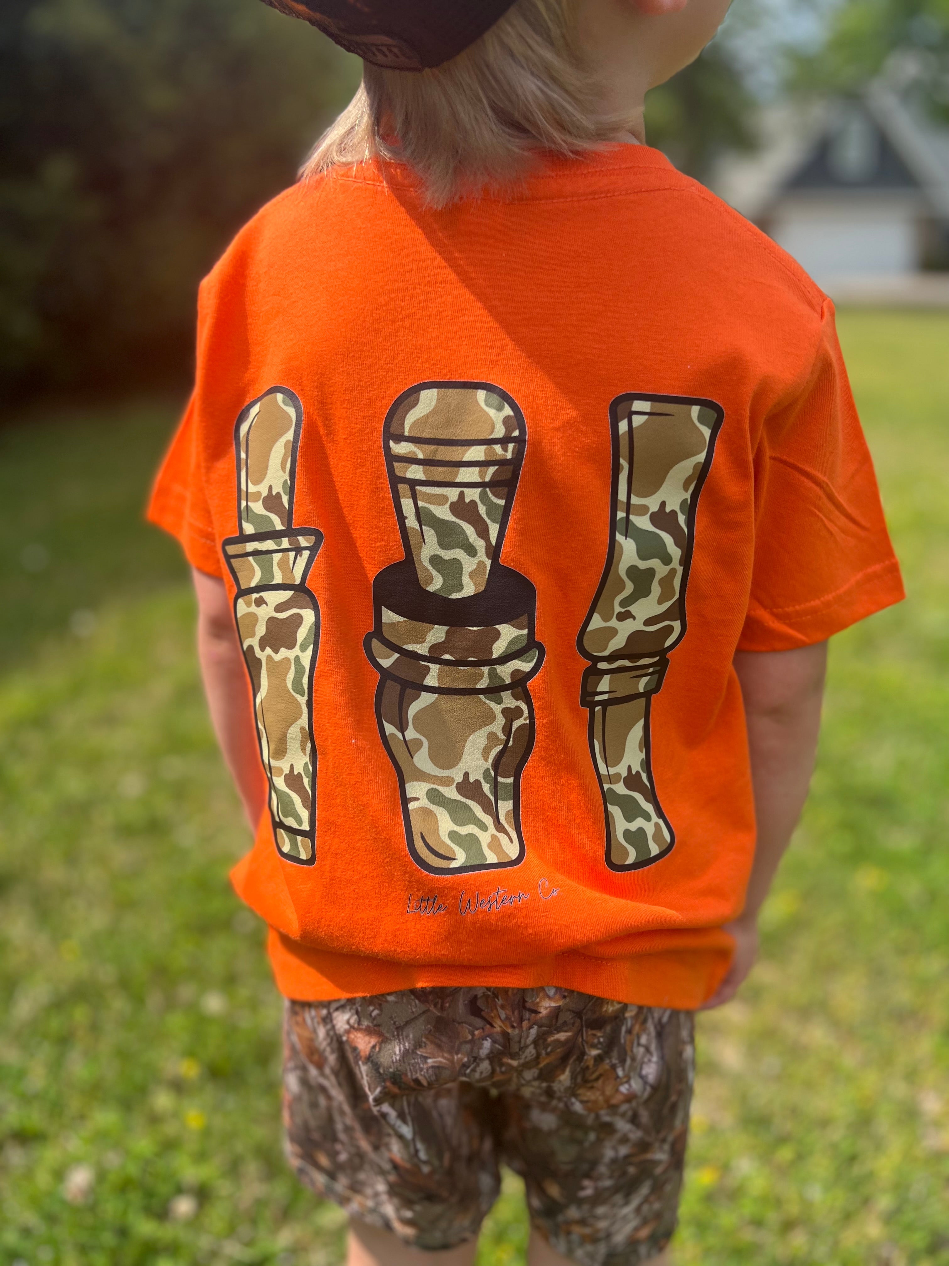 Duck Call Trio | Orange