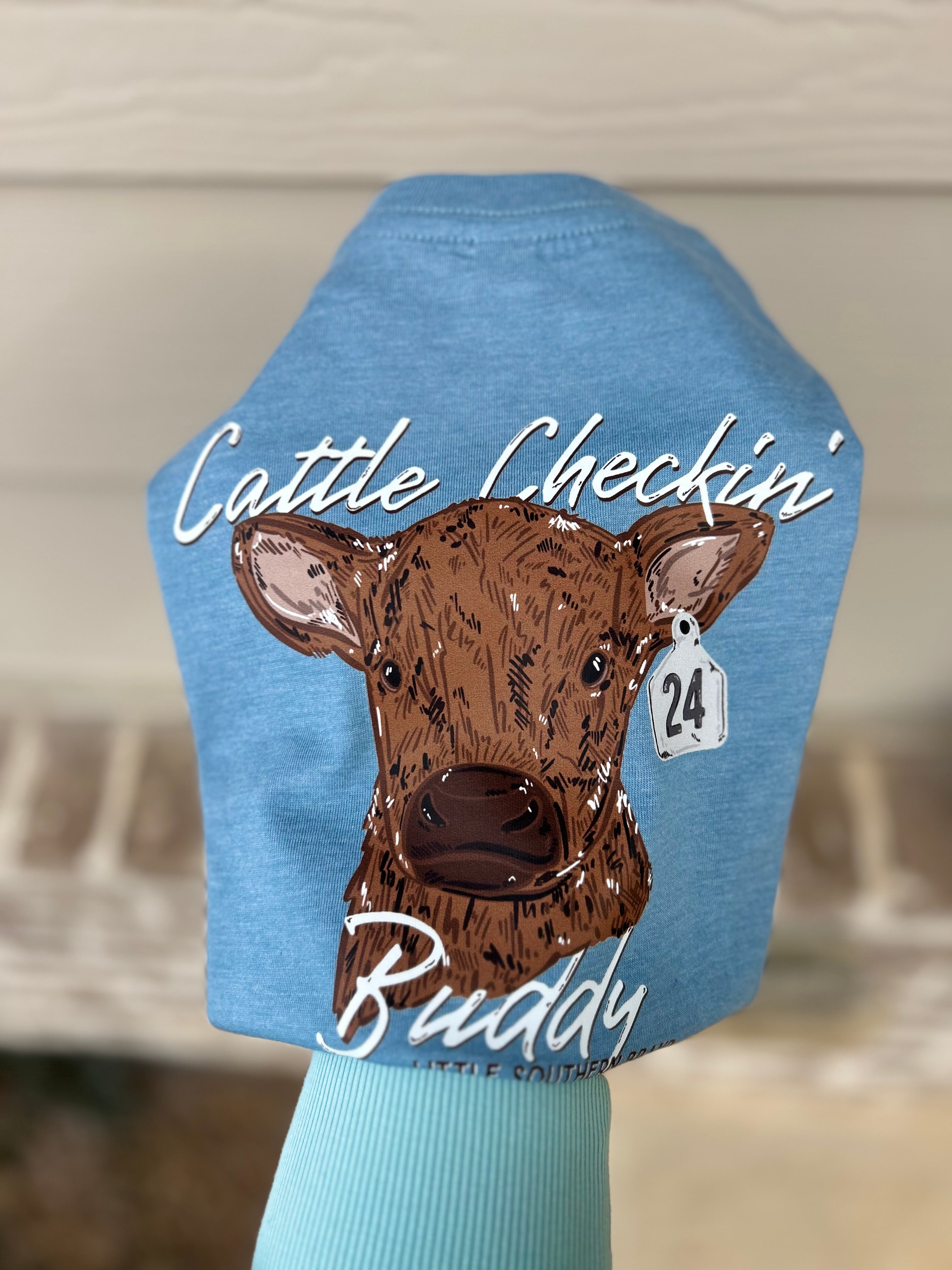 Cattle Checkin’ Buddy | Indigo