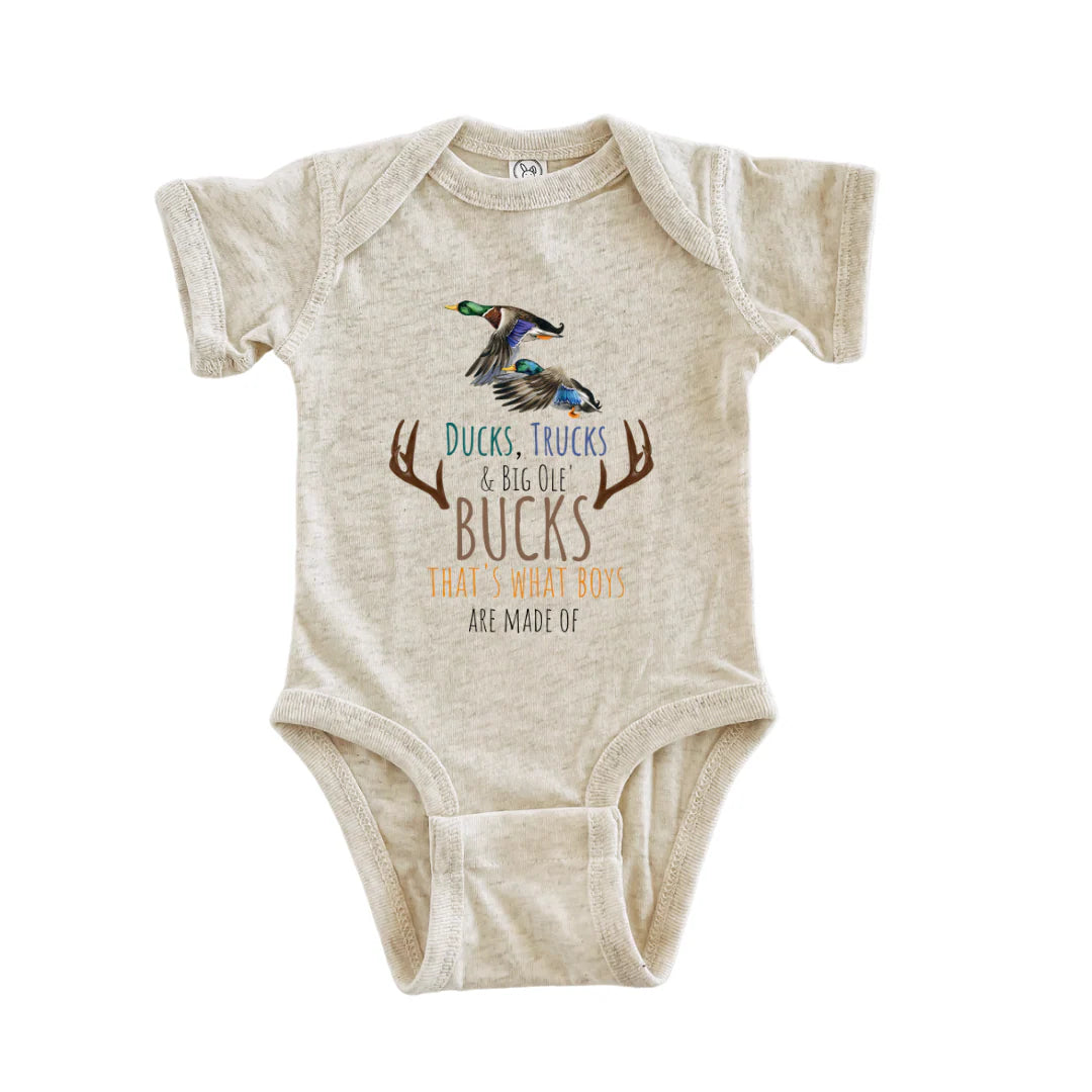 Ducks Trucks N’ Bucks Bodysuit