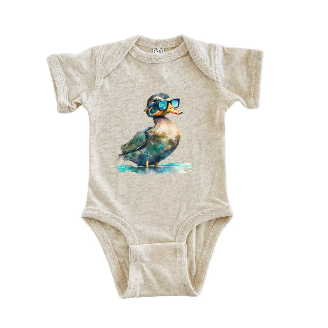 Watercolor Mallard Bodysuit