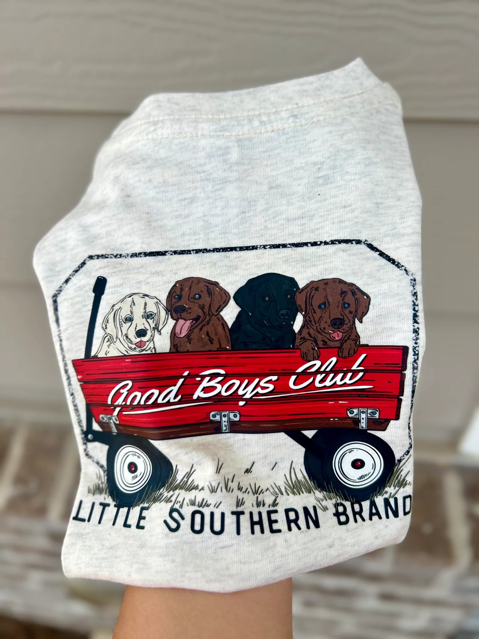 Good Boys Club Tee | Natural Heather