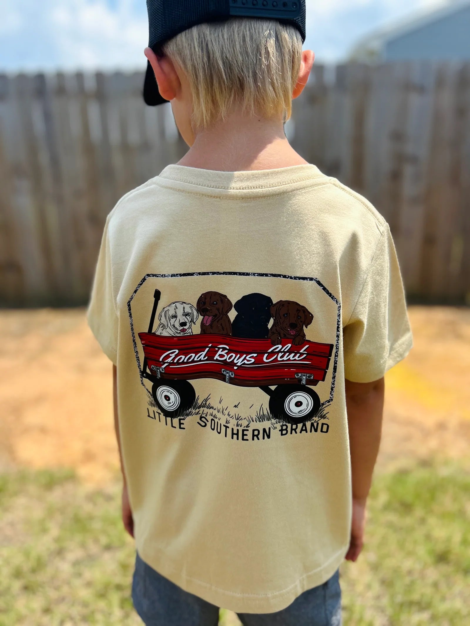 Good Boys Club Tee | Latte