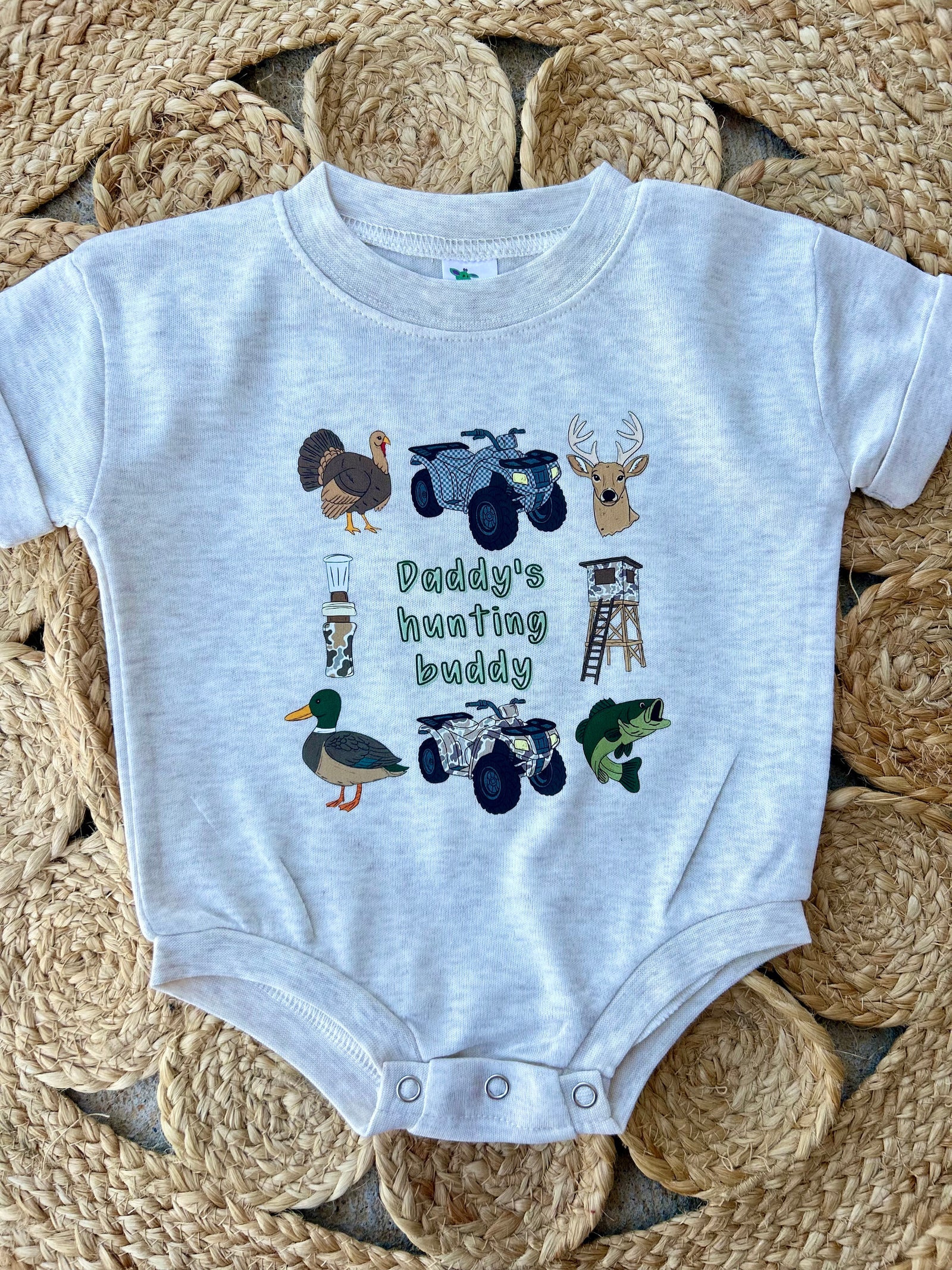 Daddy’s Hunting Buddy Doodles Bubble