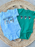 Little Duck Hunter Light Blue Bodysuit