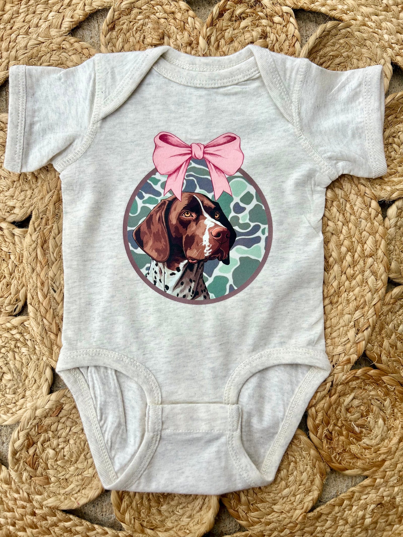 Camo GSP Bow Bodysuit