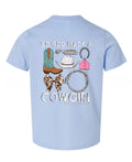 So God Made a Cowgirl | Light Blue