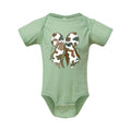 Camo Bow Sage Bodysuit